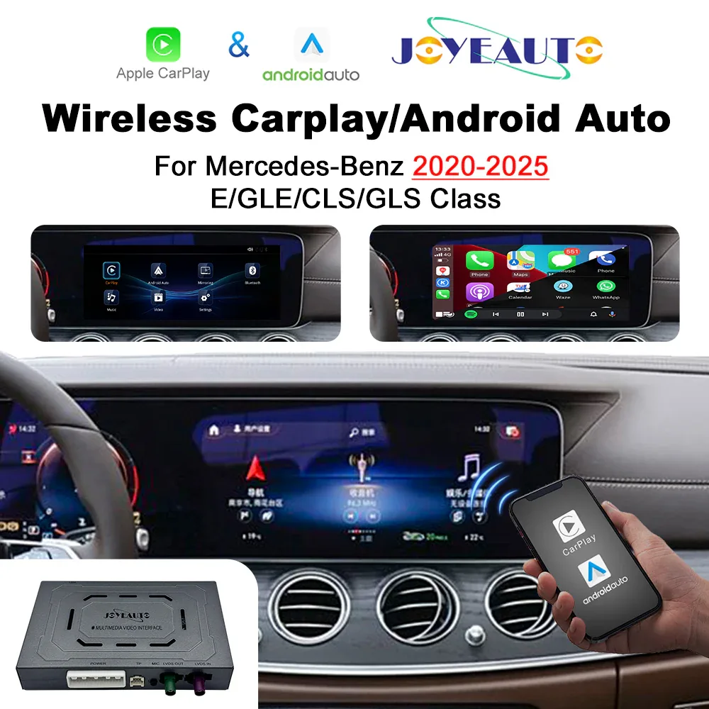 Mercedes-Benz Wireless CarPlay & Android Auto Retrofit Solutions